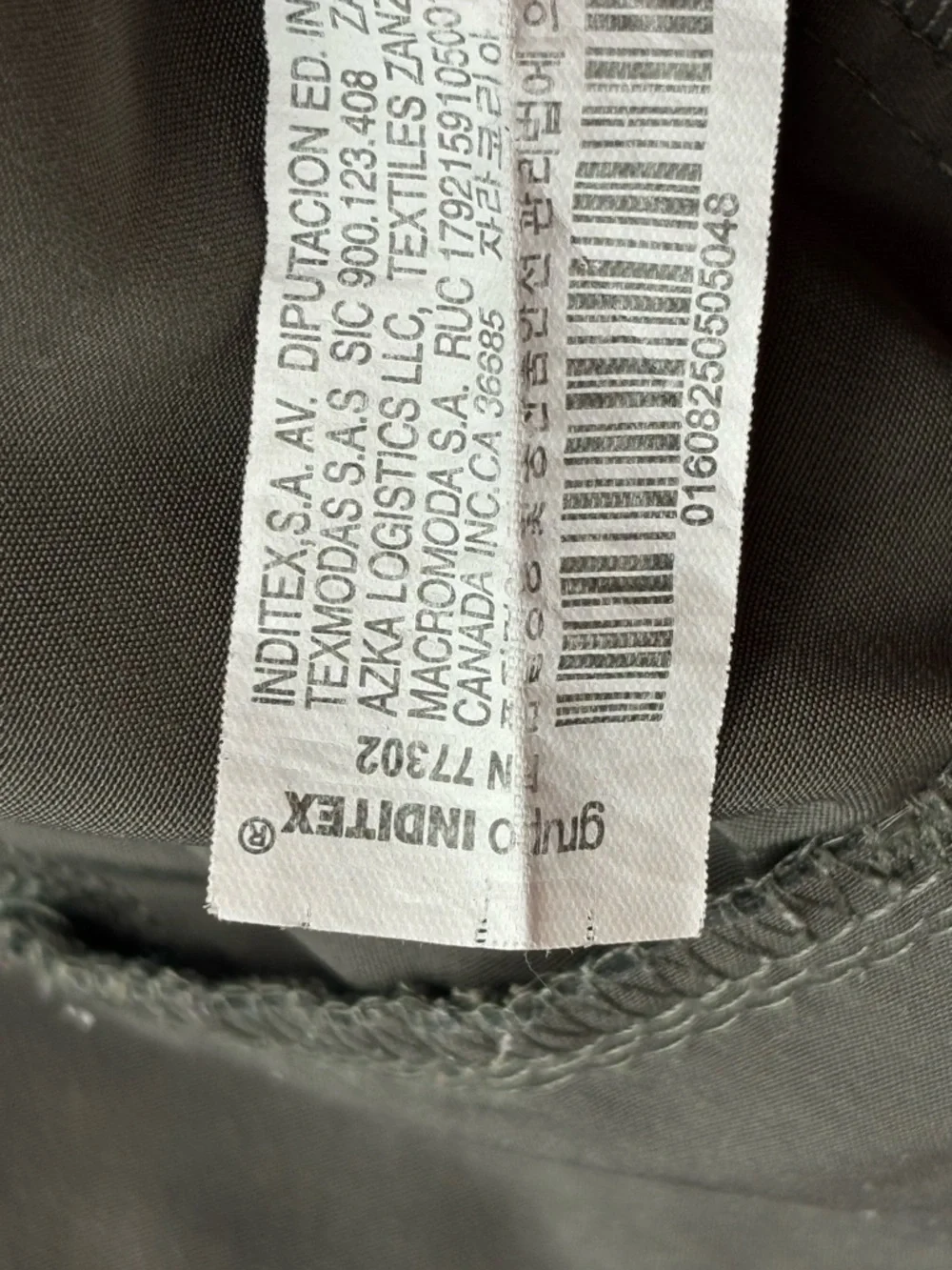 Zara Women’s  Dark Khakis High Waisted Cargo Joggers Size Large - Picture 8 of 15